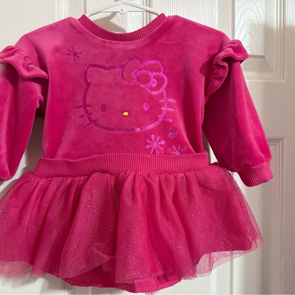 Hello Kitty Velour Tutu Dress - Picture 4 of 7